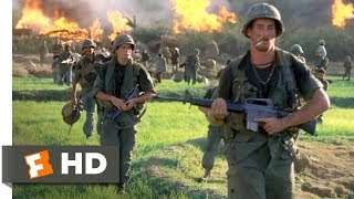 Platoon 1986  Burning the Village Scene 410  Movieclips [upl. by Keyser]