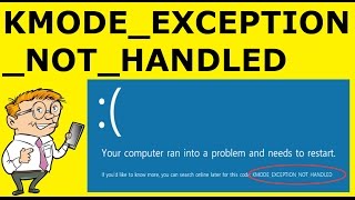 KMODEEXCEPTIONNOTHANDLED Error In Windows 10 [upl. by Emilia590]