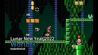 Mario Forever Lunar New Year 2022 v10 · World 3 Walkthrough [upl. by Dirfliw]