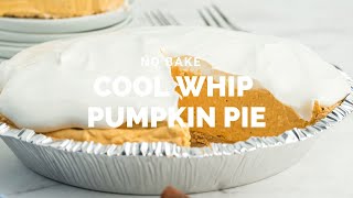 Cool Whip Pumpkin Pie No Bake Recipe [upl. by Gaylord21]