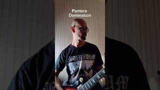 Учусь играть на гитаре pantera domınatıon dimebagdarrell гитараобучение гитараснуля гитарист [upl. by Uhile]