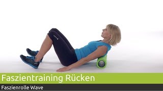 Faszientraining für den Rücken Übung mit Rolle in Querposition  PINOFIT [upl. by Aniroc104]