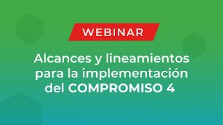 WEBINAR Compromiso 4  Programa de Incentivos 2024 [upl. by Alidus535]