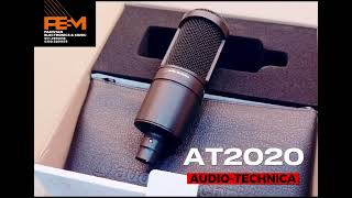 AudioTechnica AT2020 Condenser Microphone ideal for Home amp Project Studios [upl. by Albina]