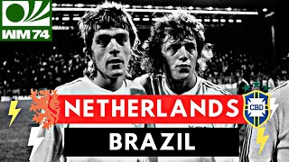 Netherlands vs Brazil 20 All Goals amp Highlights  1974 World Cup [upl. by Irehs]