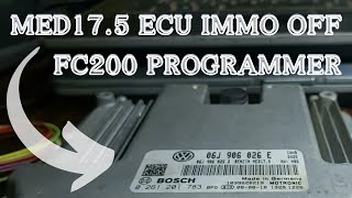 Med175 ECU Immo Off By FC200 Programmer [upl. by Ardeha885]