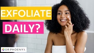 Should You Exfoliate Everyday Skincare for Beginners [upl. by Nosimaj]