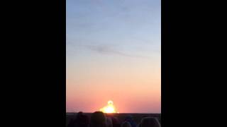 Antares rocket explosion on takeoff [upl. by Arnoldo216]