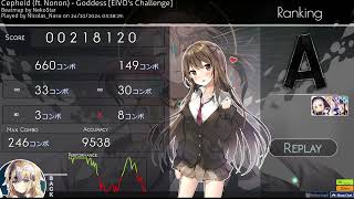 Nasu  RXHDHR  Cepheid ft Nonon  Goddess EIVOs Challenge  Osu [upl. by Berck]