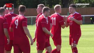 Biggleswade vs Wisbech Town  FA Cup  050817 Wisbech goals only [upl. by Nekcarb158]