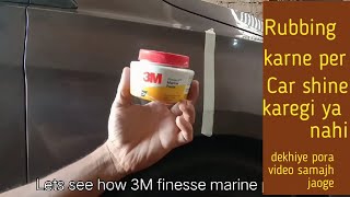 3m finesse it marine paste review  Bwc detailing [upl. by Shanahan]