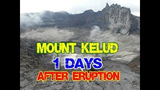 Video Asli Kondisi Gunung Kelud 1 Hari Setelah Erupsi [upl. by Narruc]