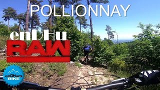 enDHuRAW Descente VTT Pollionnay Rhône Alpes  Enduro Mtb [upl. by Aeila835]