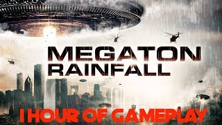 Megaton Rainfall  1 Hour Of Gameplay  No Commentary  PSVR [upl. by Gerger]