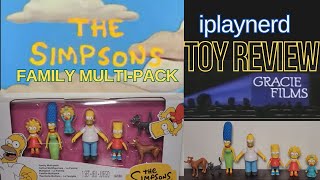 Toy Review  Jakks Pacific  The Simpsons Family MultiPack [upl. by Myrta]