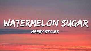 Harry Styles  Watermelon Sugar Lyrics [upl. by Bonnes470]