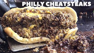 Philly CheatSteaks On The Blackstone Griddle [upl. by Nodrog]