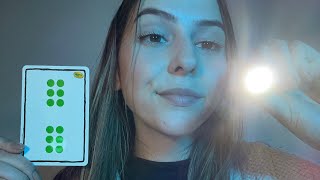 ￼ASMR Peripheral Vision Tests 👁️👁️ ASMR Eye Exam [upl. by Ivar]