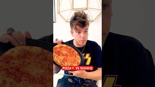 PIZZA VS SUSHI 🍕🍣 viralvideo pizza sushi comedy [upl. by Maxie]