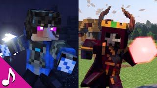 ♪ In The End ♪ Montage Rainimator Minecraft Music Video AMV [upl. by Cleon247]