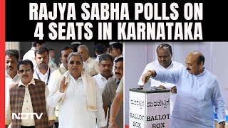 Rajya Sabha Polls In Karnataka Congress MLAs Moved To Bengaluru Hotel Will JDS Manage A Win [upl. by Kendry]