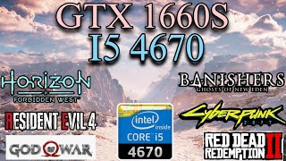 GTX 1660 Super  i5 4670 amp 16GB Ram  Test In 2024 [upl. by Renate]