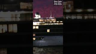 shorts VIKING POLARIS Cruise Ship In St Clair River At Sunset cruiseship [upl. by Abernon925]