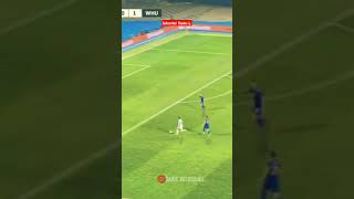 Declan Rice SOLO RUN Goal vs Dinamo Zagreb  Europa League Highlight shorts footballshorts [upl. by Knowling125]