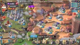 Lords Mobile Best Base Setup [upl. by Blodgett]