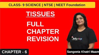 TISSUESCLASS9CHAPTER 6 COMPLETE REVISION [upl. by Knipe]