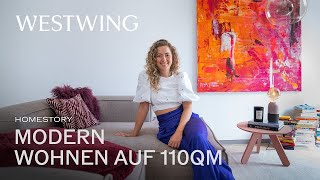 Moderne Wohnideen in 2ZimmerWohnung  Entdeckt moderne Wohnzimmer amp Balkon Ideen  Roomtour [upl. by Walcott]