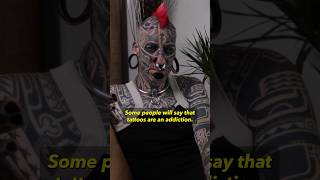 Are tattoos an addiction  Full interview on the channel this week facetattoo bodymodification [upl. by Rann]