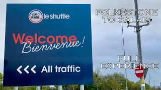 Eurotunnel Le Shuttle  Folkestone to Calais [upl. by Odnarb992]