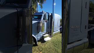 Weston has his ride sitting top shelf peterbilt bagged pressed mountainblue [upl. by Ola]