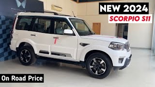 Mahindra Scorpio Classic S11  Scorpio Classic S11 On Road Price  2024 Scorpio S11 New Model [upl. by Alage]