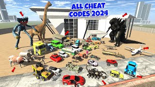 ALL NEW CHEAT CODES OF INDIAN BIKES DRIVING 3D AFTER NEW UPDATE 2024 [upl. by Hullda]