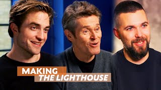 Making The Lighthouse Robert Pattinson Willem Dafoe and Robert Eggers  On Acting [upl. by Iran726]