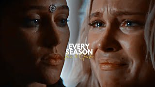 Lexa amp Clarke • Every Season the100 [upl. by Burt]