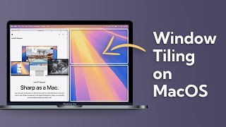 Window Tiling tricks you need to know on Mac [upl. by Ailasor]