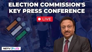 Election Commission LIVE I ECI Key Press Conference Ahead Of Lok Sabha Election Results [upl. by Lexi933]