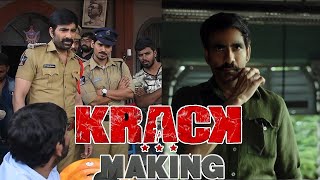 Krack Movie Making l Movie Behind the Scenes [upl. by Yauq817]