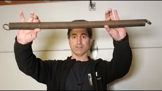 Garage Door Extension Spring Replacement [upl. by Rentsch]