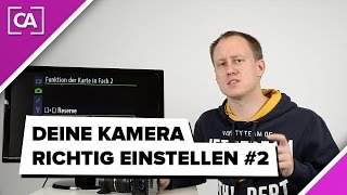 Kamera richtig einstellen  Nikon AufnahmeMenü erklärt  caphotosde [upl. by Mosa]