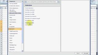 Kalender i Excel  Find kalender i regneark [upl. by Si]