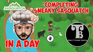 Completing Sneaky Sasquatch in a DAY [upl. by Nomor356]