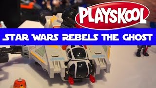 New Star Wars Rebels The Ghost Ship  Toy Fair 2016 [upl. by Auqinom76]