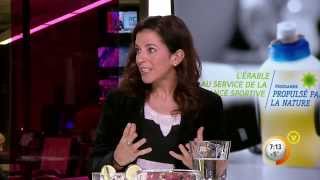 Mélanie Olivier présente des recettes à lérable pour les sportifs à V télé  Défi Équateur 2014 [upl. by Nylorahs]