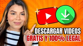 CÓMO DESCARGAR VIDEOS DE YOUTUBE GRATIS 2024 [upl. by Neelrac311]