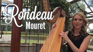 Rondeau by Mouret harp wedding music  Tiffany Envid Harpist [upl. by Ceciley]