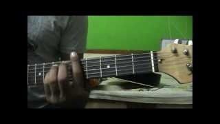 Garaj Baras Sawan guitar lesson intro strumming [upl. by Mlawsky]